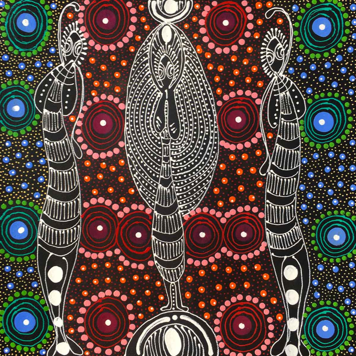 Dreamtime Sisters von Colleen Wallace Nungari (VERKAUFT)