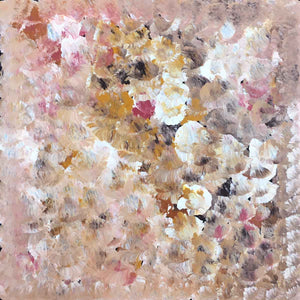 Bush Flowers by Belinda Golder Kngwarreye. Australian Aboriginal Art.