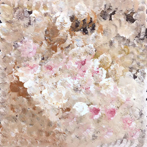 Bush Flowers by Belinda Golder Kngwarreye. Australian Aboriginal Art.