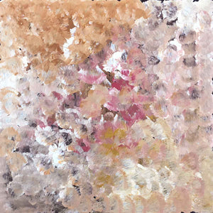 Bush Flowers by Belinda Golder Kngwarreye. Australian Aboriginal Art.