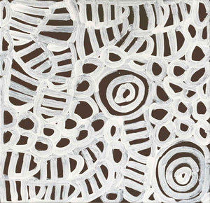 My Mother's Country by Betty Mbitjana | Stretched. Australian Aboriginal Art.
