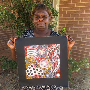 Bush Yam Story von Janet Golder Kngwarreye (VERKAUFT)