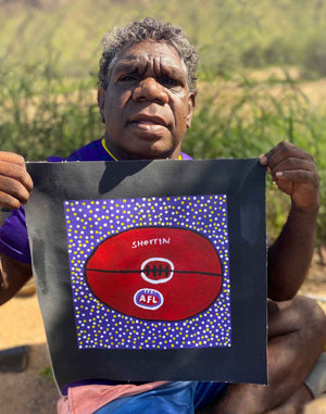 Football by Alan Kunoth (SOLD)