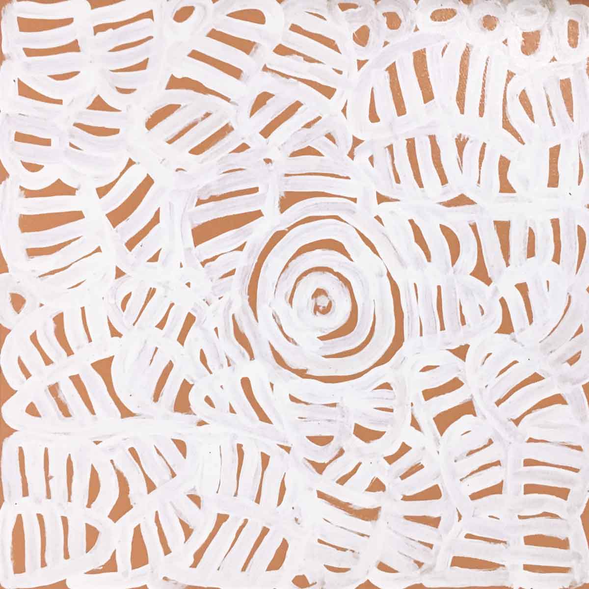 My Mother's Country by Betty Mbitjana | Stretched. Australian Aboriginal Art.