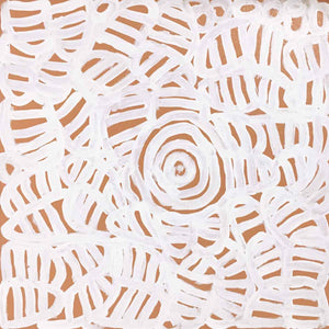 My Mother's Country by Betty Mbitjana | Stretched. Australian Aboriginal Art.