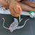 Pencil Yam Flower by Dulcie Pwerle Long (SOLD)
