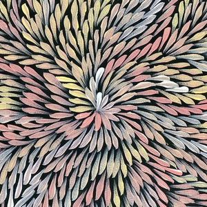 Pencil Yam Flower by Dulcie Pwerle Long (SOLD)