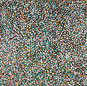Pencil Yam Seed by Bessie Petyarre | Stretched. Australian Aboriginal Art.