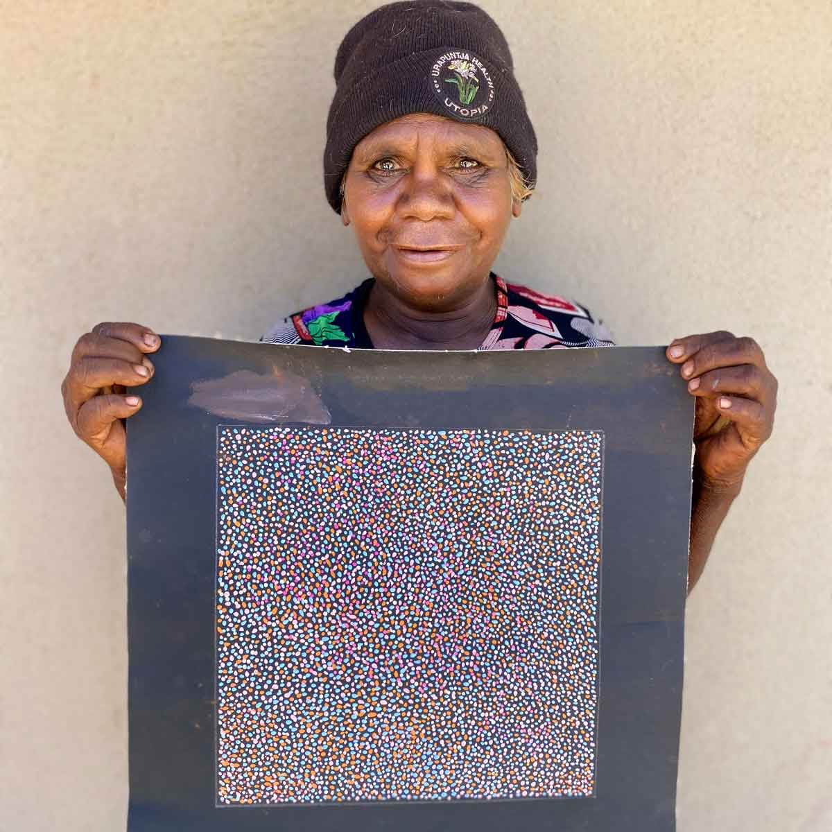 Pencil Yam Seed by Josie Kunoth Petyarre (SOLD)
