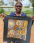 Bush Yam Story by Janet Golder Kngwarreye | Stretched (SOLD)