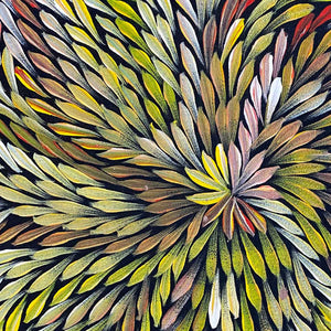 Yam Leaf by Dulcie Long Pwerle (SOLD)