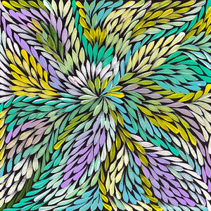 Yamswurzelblume von Dulcie Pwerle | Gestreckt (VERKAUFT)