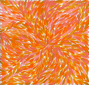 Bush Medicine Leaves by Jeannie Petyarre | Stretched (SOLD)
