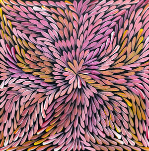 Yamswurzelblume von Dulcie Pwerle | Gestreckt (VERKAUFT)