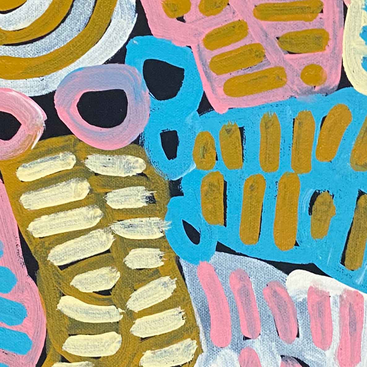My Mother's Country by Betty Mbitjana (SOLD)