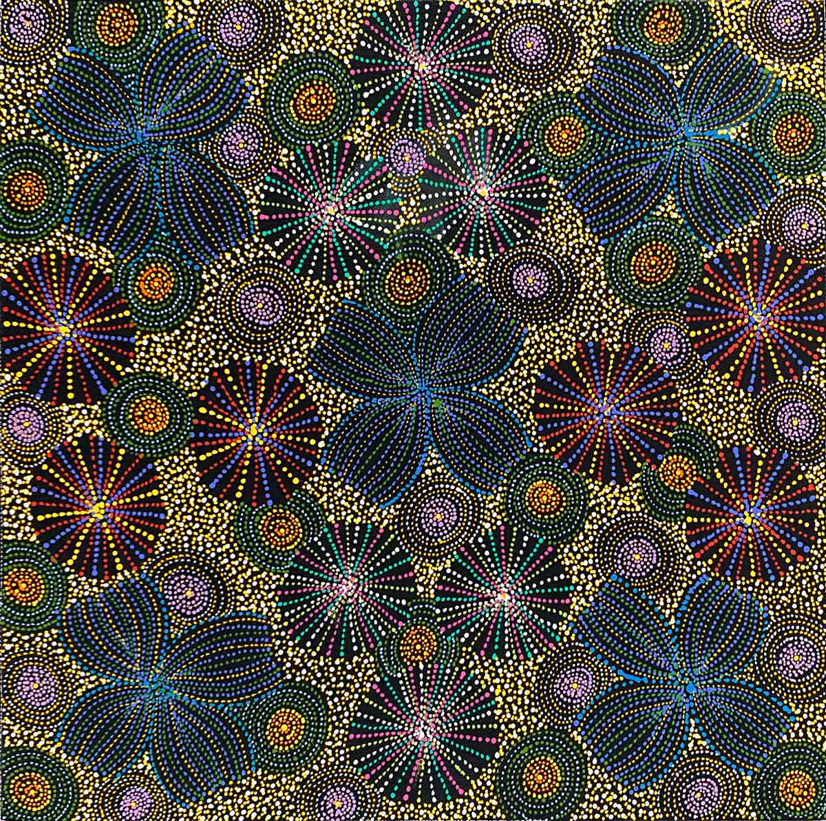 Nteny Ngkwarl by Susan Hunter | Stretched (SOLD)