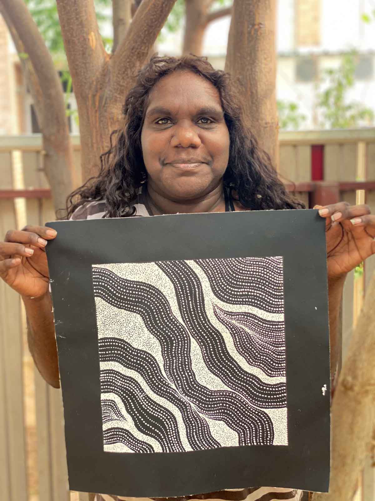 My Country by Delvine Petyarre (SOLD)