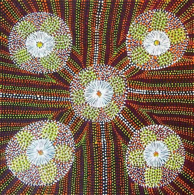 Kurrajong Seed by Katie Kemarre (SOLD)