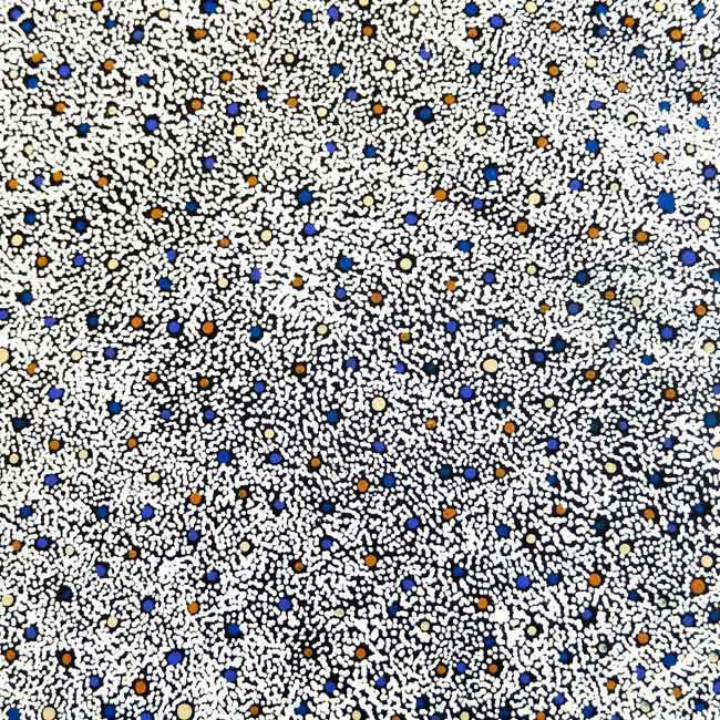 Anwekety (Conkerberry) by Elizabeth Mpetyane, 30cm x 30cm. Aboriginal Painting. #AboriginalArt #UtopiaLane