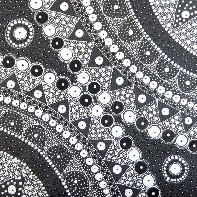Awelye for Ahakeye by Tanya Bird Mpetyane, 30cm x 30cm. Aboriginal Painting. #AboriginalArt #UtopiaLane