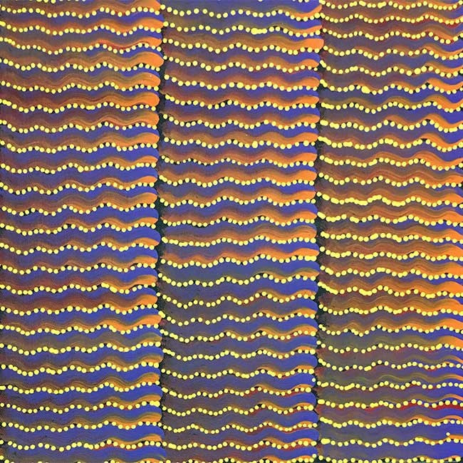 Ngkwerlp (Wild Tobacco) by Violet Payne Mpetyane (SOLD)