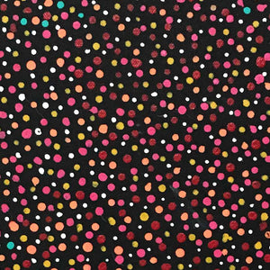 Yam Seed by Amy Napangardi by Amy Napangardi, 30cm x 30cm. Australian Aboriginal Art.
