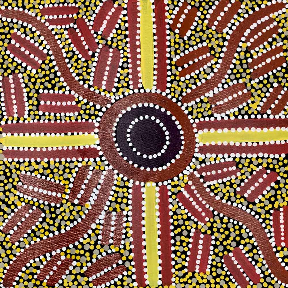 Utnea Dreaming by Lindsay Bird Mpetyane (SOLD)