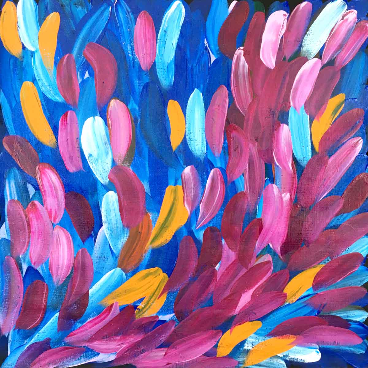 Leaves by Gloria Petyarre (SOLD)