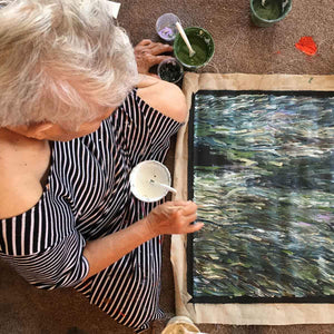 Grass Seed Dreaming by Barbara Weir (SOLD)