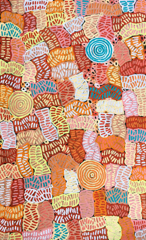 My Mother's Country by Betty Mbitjana (SOLD)