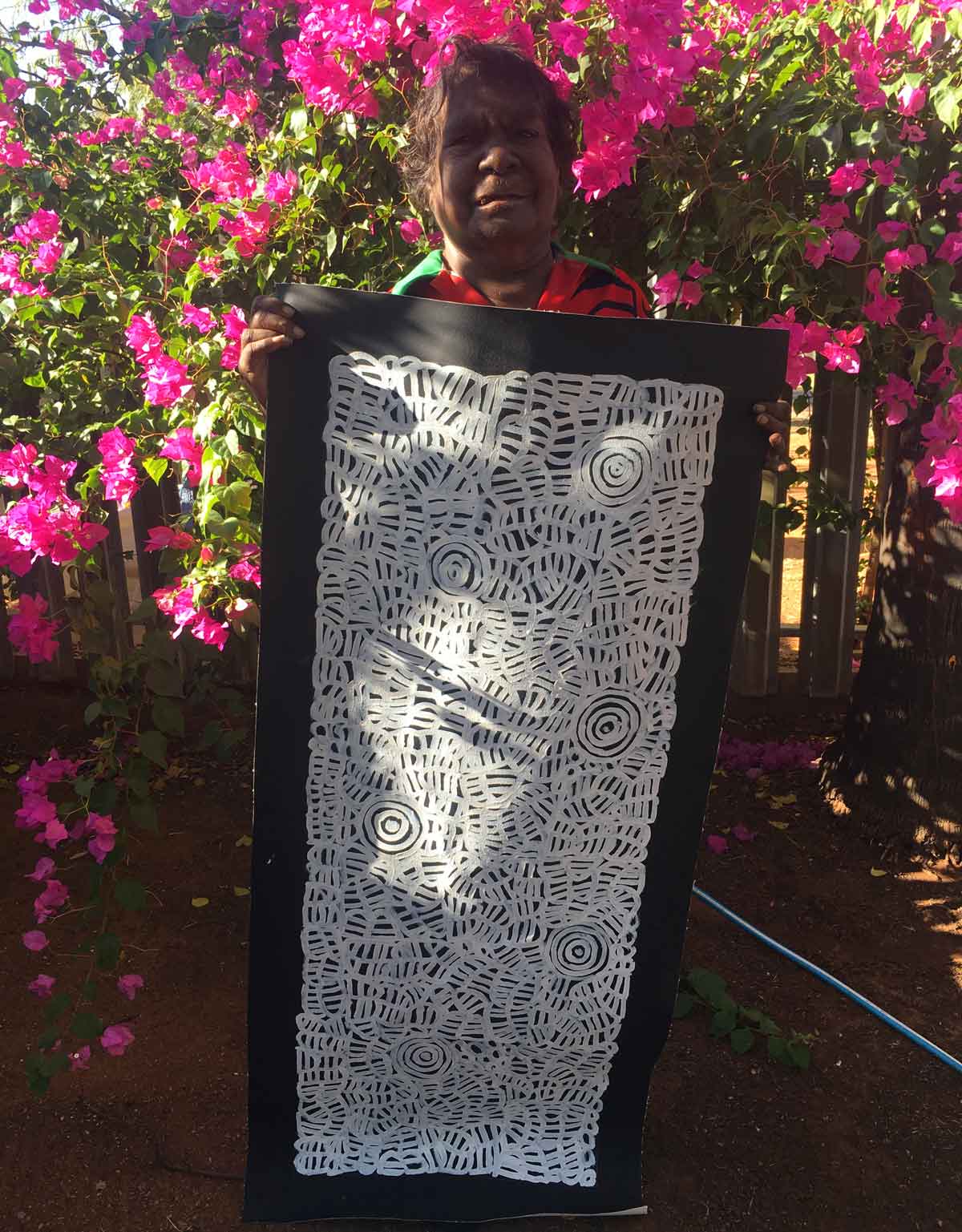 My Mother's Country by Betty Mbitjana (SOLD)