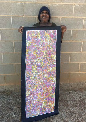 Pencil Yam Seed by Eileen Bird Nungarai (SOLD)