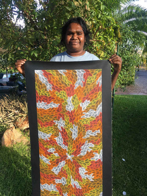 Ntyeny Ngkwarl by Loretta Jones Petyarre (SOLD)