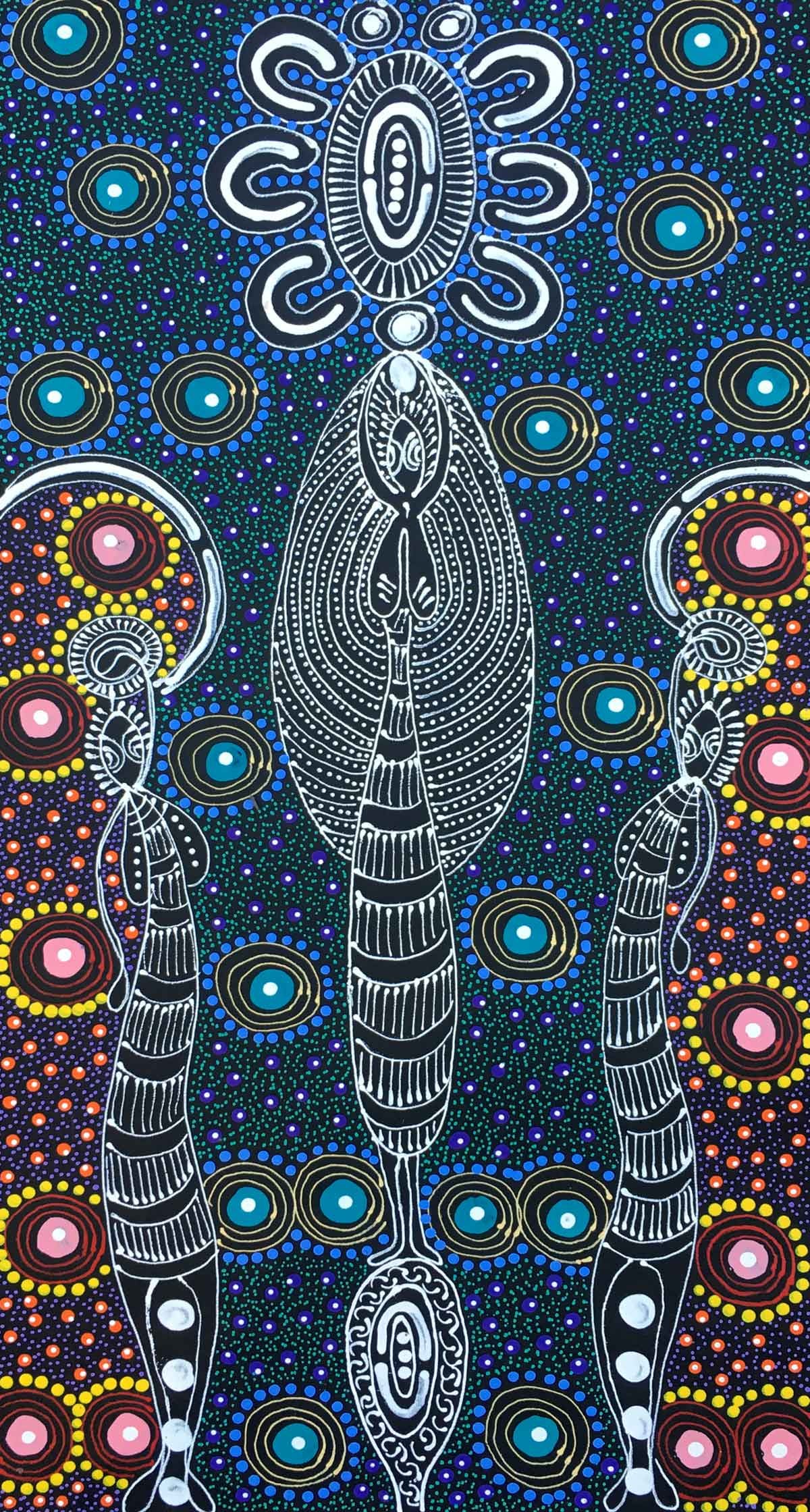 Dreamtime Sisters von Colleen Wallace Nungari (VERKAUFT)