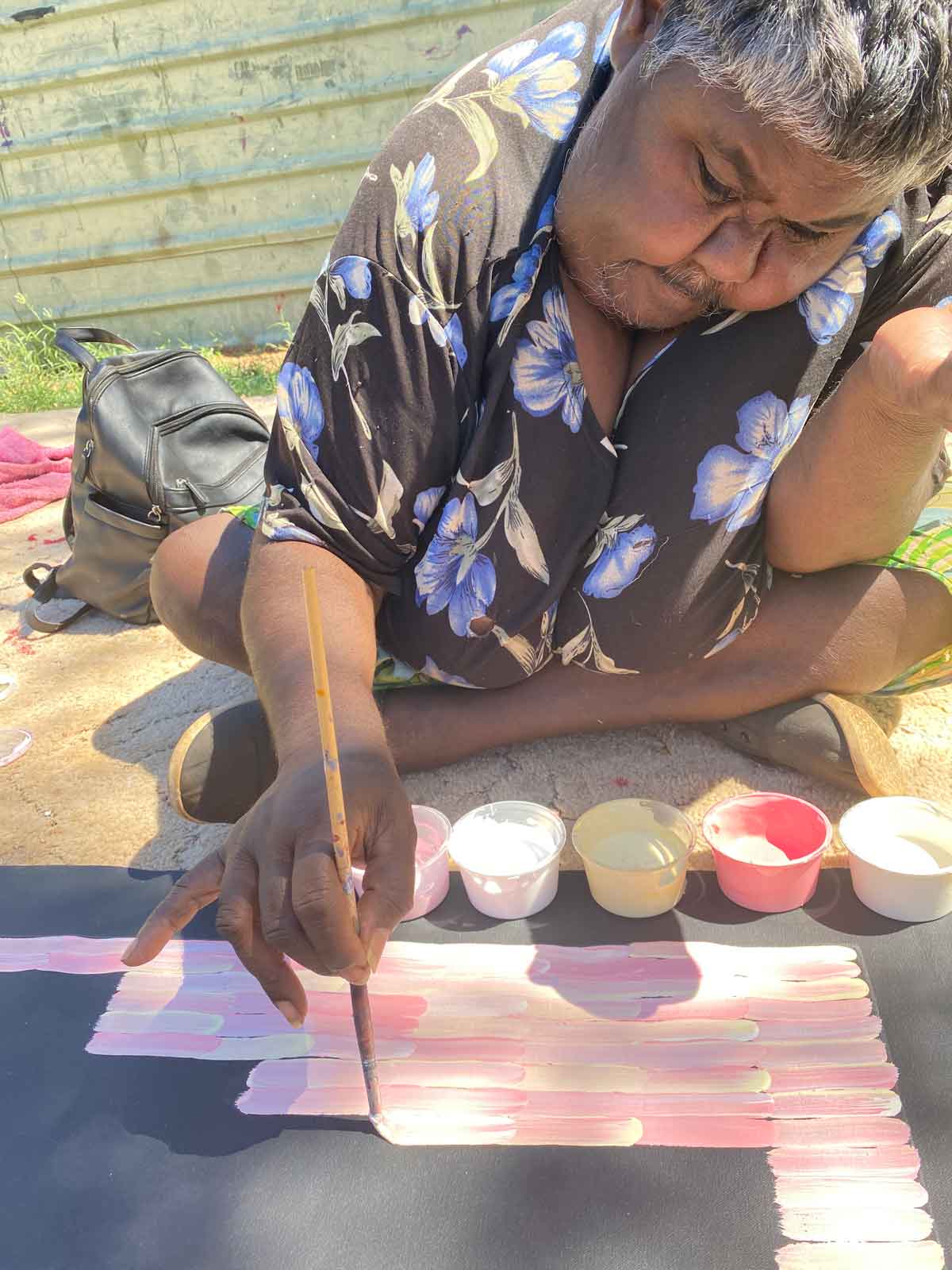 Desert Yam von Jeannie Mills Pwerle (VERKAUFT)