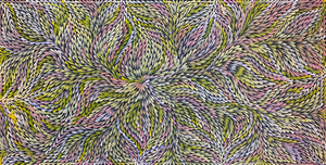 Bleistift Yamswurzelblume von Dulcie Pwerle Long (VERKAUFT)