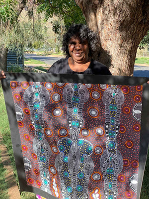 Dreamtime Sisters von Colleen Wallace Nungari (VERKAUFT)