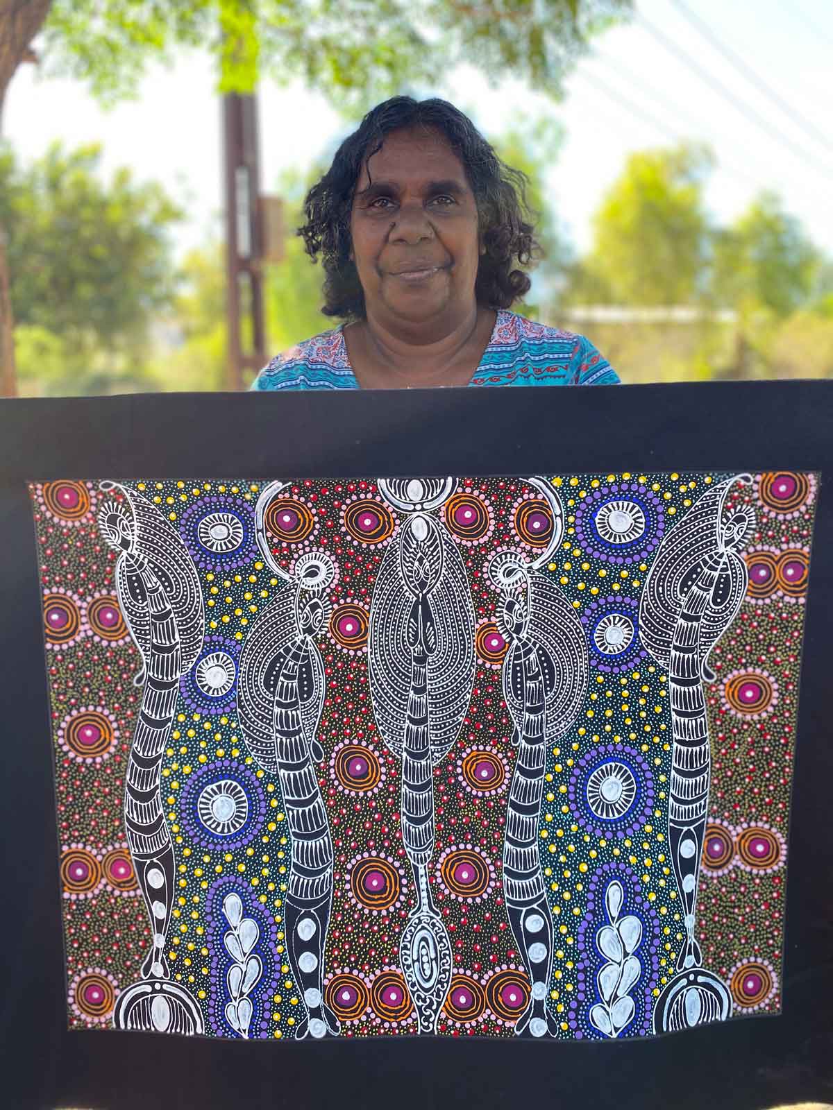 Dreamtime Sisters von Colleen Wallace Nungari (VERKAUFT)