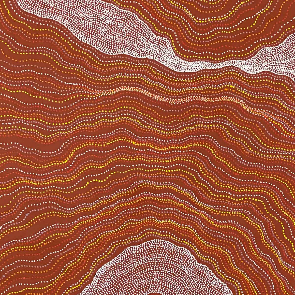 My Country by Delvine Petyarre. Australian Aboriginal Art.