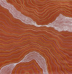 My Country by Delvine Petyarre. Australian Aboriginal Art.