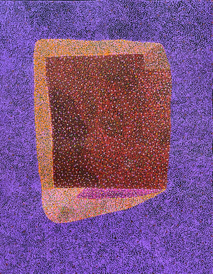 Bush Berries by Josepha Petrick Kemarre (SOLD)