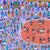 Bush Football by Dinny Kunoth Kemarre. Australian Aboriginal painting.