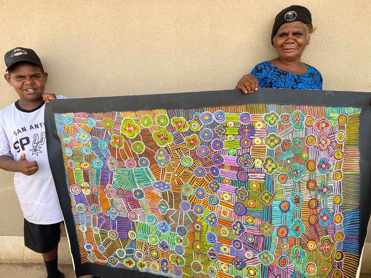 Alhalkere Country by Josie Kunoth Petyarre (SOLD)
