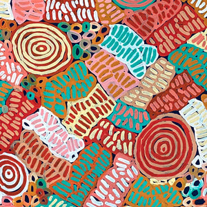 My Mother's Country by Betty Mbitjana (SOLD)