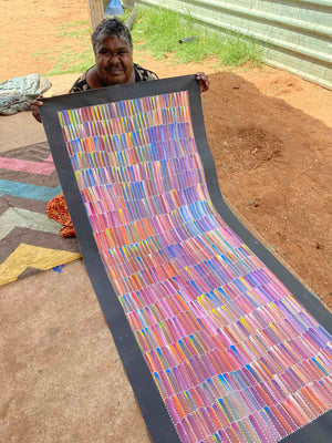 Desert Yam by Jeannie Mills Pwerle (SOLD)
