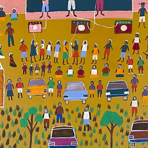 Utopia Scene by Dinny Kunoth Kemarre (SOLD)