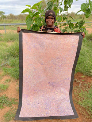 Pencil Yam Seed by Josie Kunoth Petyarre (SOLD)