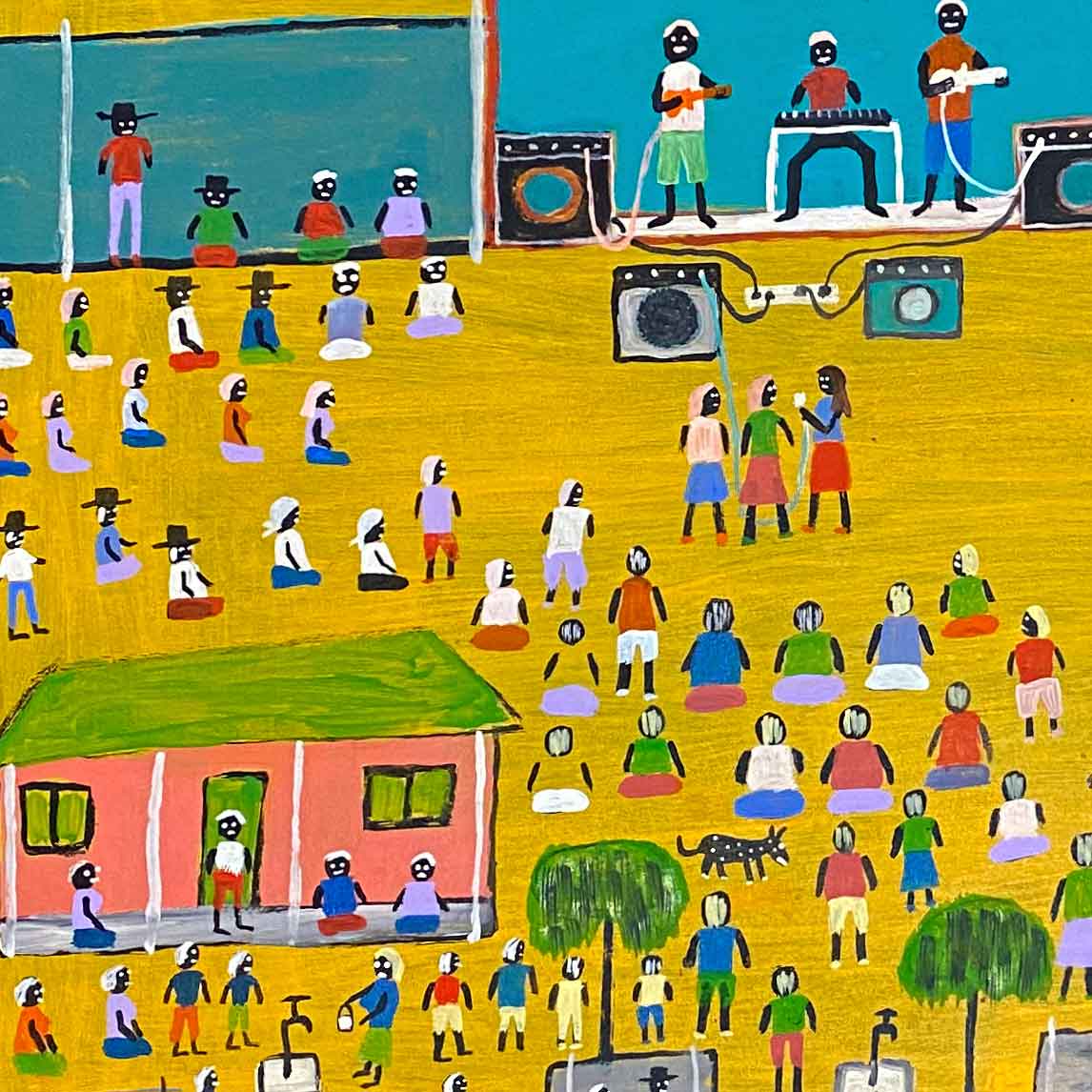 Church by Josie Kunoth Petyarre (SOLD)