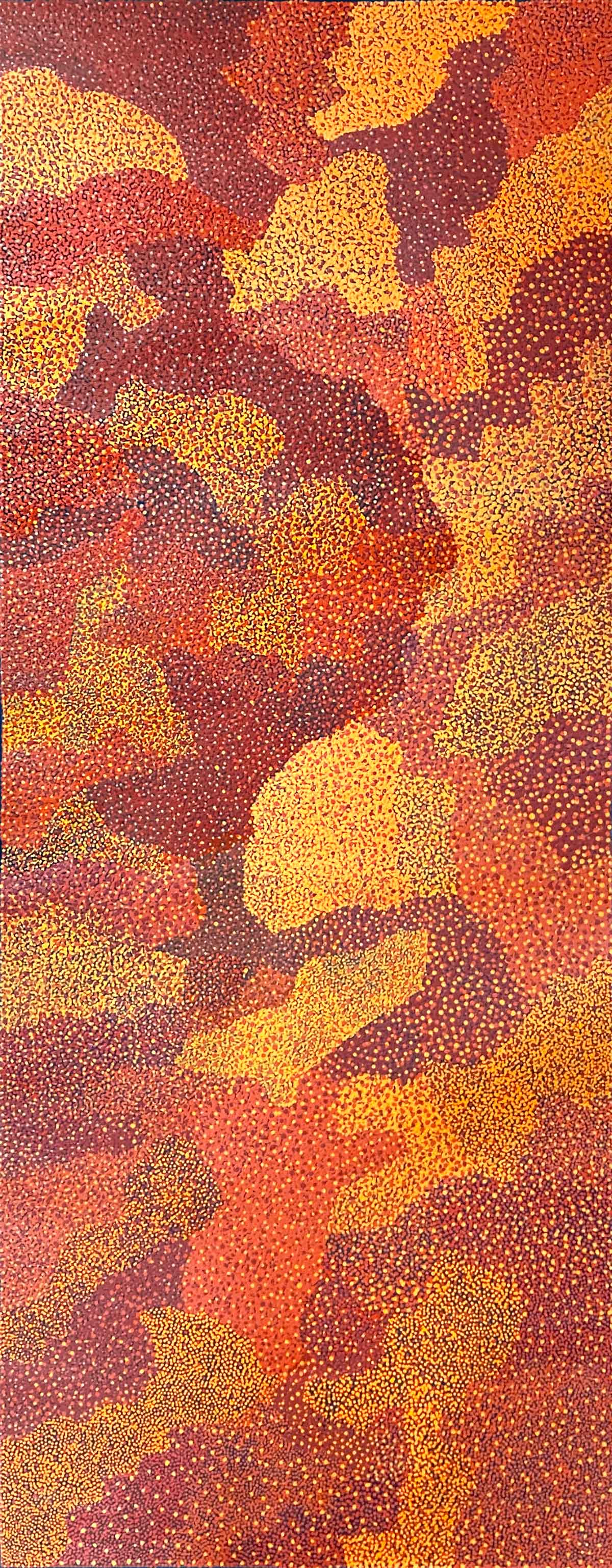 Bush Berries by Josepha Petrick Kemarre (SOLD)