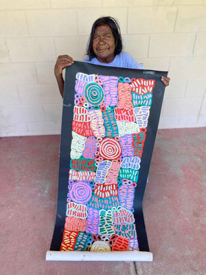 My Mother's Country by Betty Mbitjana (SOLD)